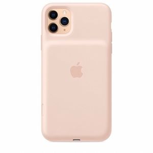11 Pro Max Apple Pink Sand Silicone Smart
Charging Electronic Phone Case.